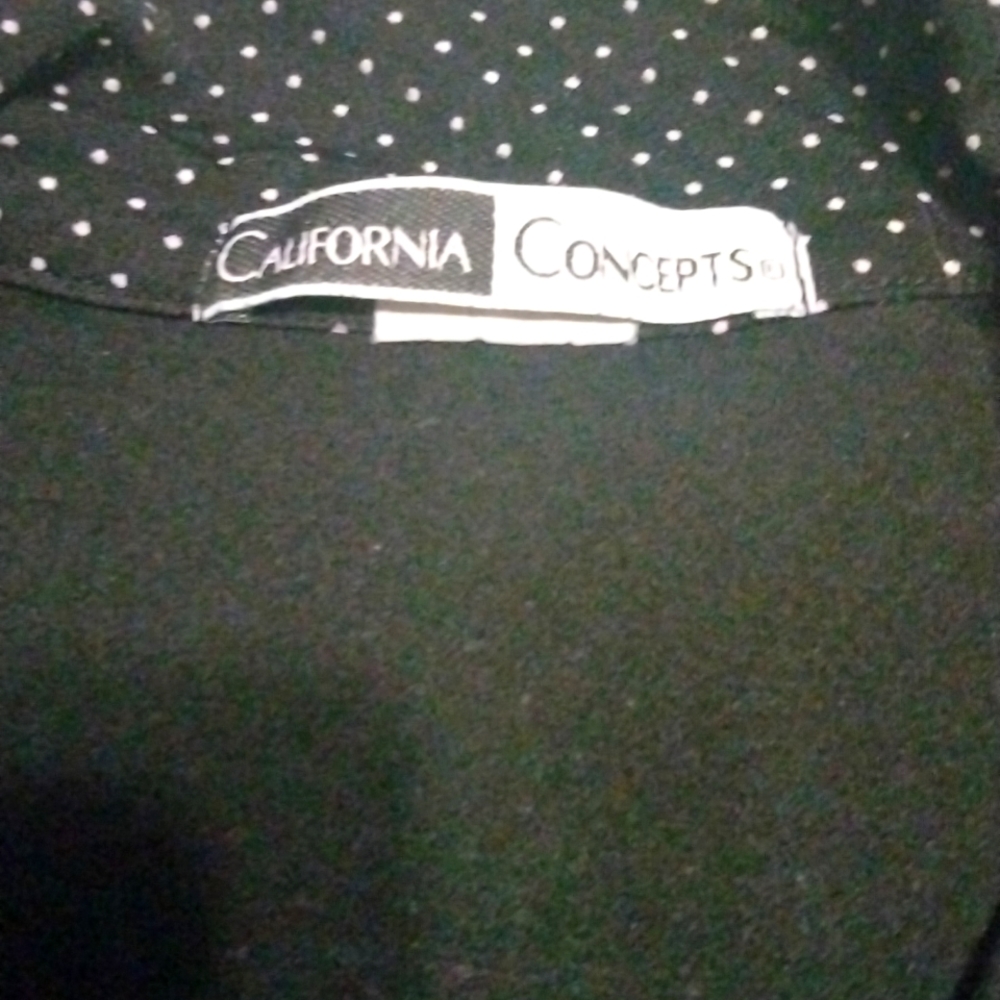 California concepts long sleeveless dress